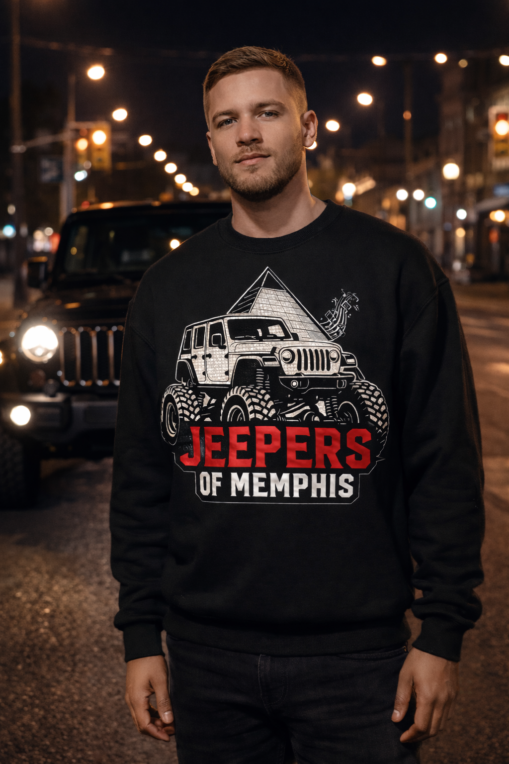 New Logo JOM Black Sweatshirt