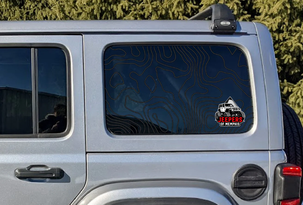 New Logo JOM Window Decal Sticker