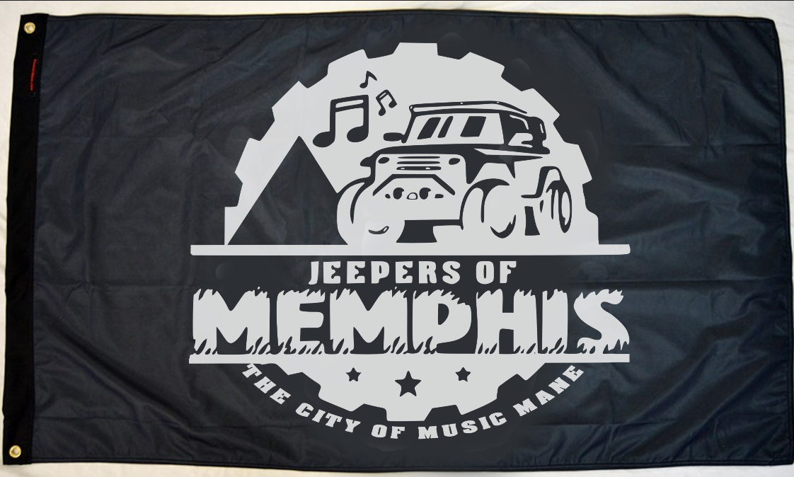 JOM Jeep Logo Flag (PRE ORDER)
