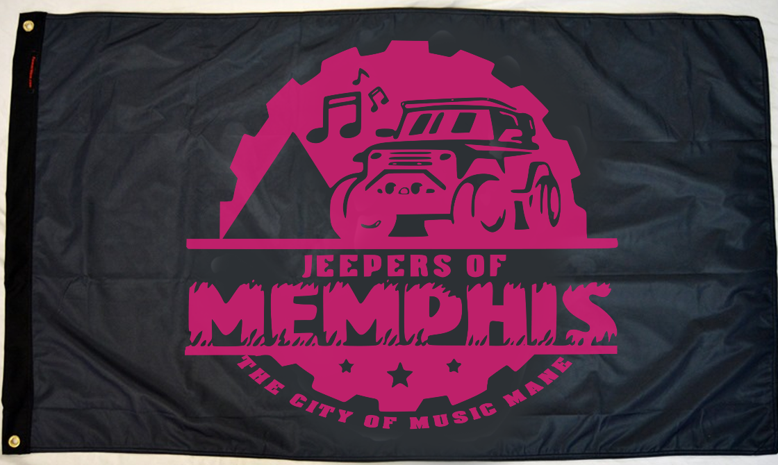 JOM Jeep Logo Flag (PRE ORDER)