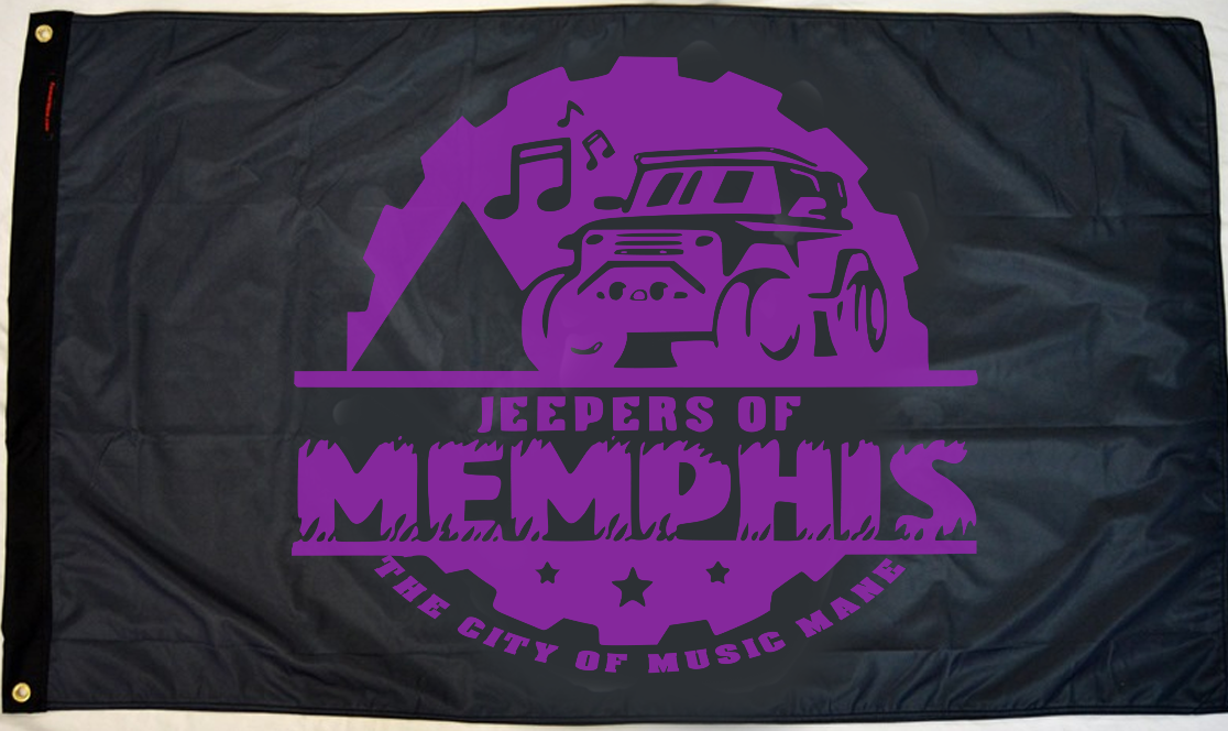 JOM Jeep Logo Flag (PRE ORDER)