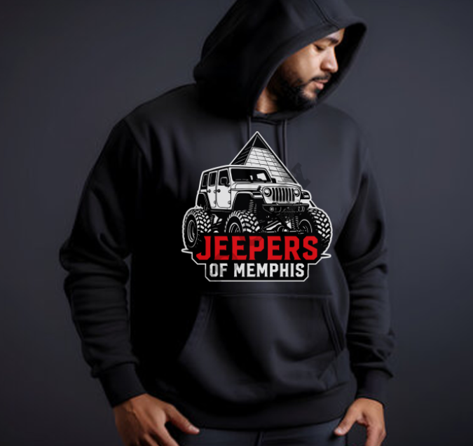 New Logo JOM Black Hoodie